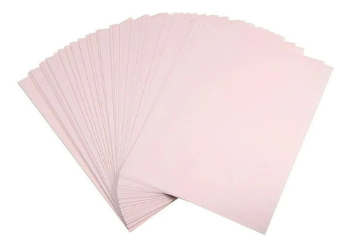 Imagem 3 de 4 de Papel Transfer Sublimatíco Resinado Fundo Rosa 500 Folhas A4