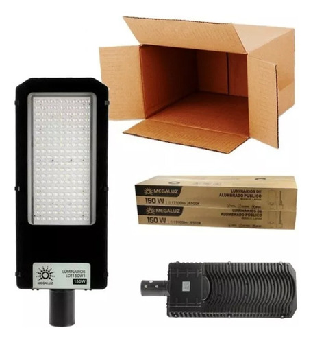 2 Pack Luminario Alumbrado Publico 150w 13500lm Ip65