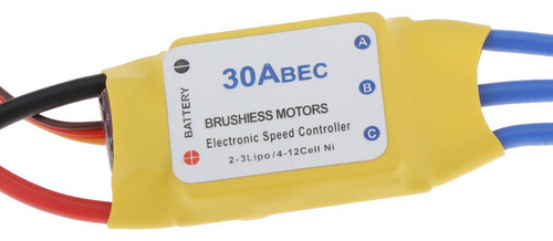 A 30a Esc Con Regulador De Velocidad Del Motor Pwm Trifásico