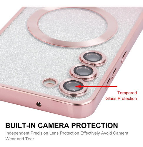 Funda De Tpu Plateada Para Samsung Galaxy S23 5g Para Samsun