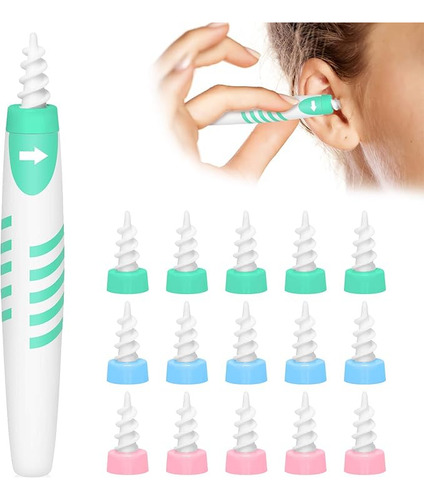 Kit De Limpieza Para Orejas Incluir 16 Puntas