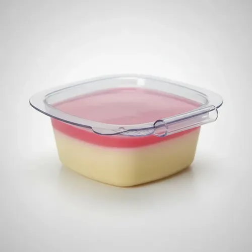 500 pote com tampa molho 30mL cor transparente JJW