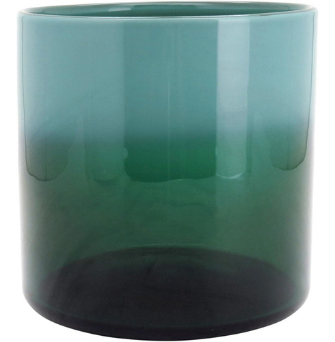 Allina Vaso Decorativo 20x20x20cm Vidro Verde