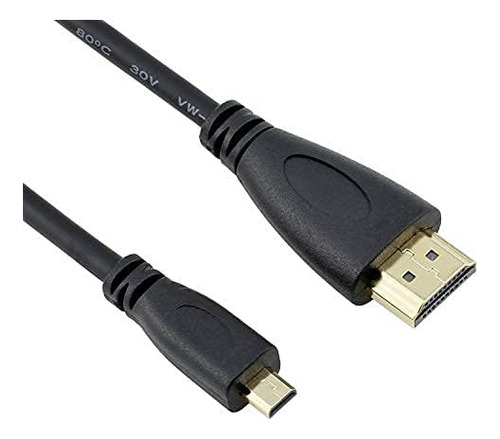 Reemplazo De Cable Micro Hdmi A Hdmi Para Gopro Raspberry Pi