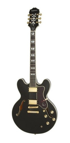 Guitarra Eléctrica EpiPhone Archtop Sheraton-ii Pro Ebony