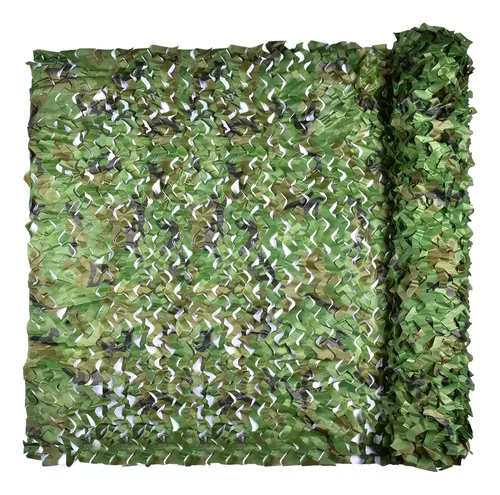 Red De Malla De Camuflaje Para Caza Sombrilla Verde 3m X 3m