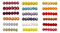 Comprar Cristal De Roca Dona Facetada 8mm Insumos Bijou X5 Tiras