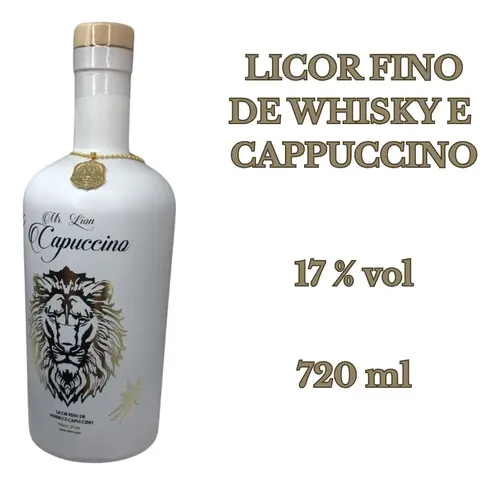 1 Mr Lion Honey 1 Mr Lion Cappuccino Licor Whisky Md Chefe