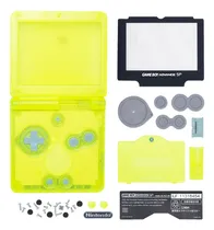Comprar Carcasa Para Game Boy Advance (gba) Sp Amarillo Neon (clear)