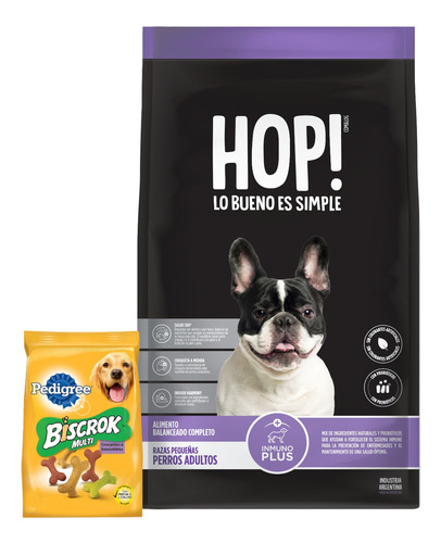 Alimento Perro Hop Adulto Raza Pequeña 21 Kg + Promo!