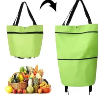 Comprar Carrito Plegable Bolsa De Compras Para Feria Supermercado