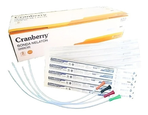 Sonda Nelaton N°14 40cm Cranberry Caja 100 Un