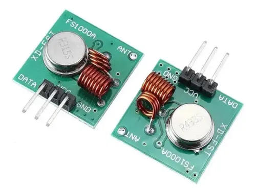 Modulo Rf 433mhz Transmissor + Receptor Mx-fs-03v Mx-05v