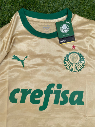 Camisa Do Palmeiras Dourada 2024 Versão Jogador