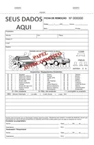 Comprar 5 Talões Check List Guincho, Oficina, Reboque (meio Ofício) 