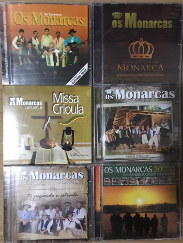 Cd - Os Monarcas - 06 Cds