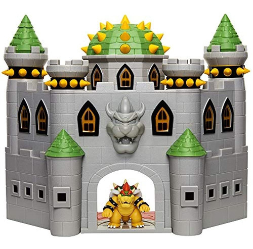 Super Mario Bros Castillo Bowser Sonido Nintendo Deluxe Set