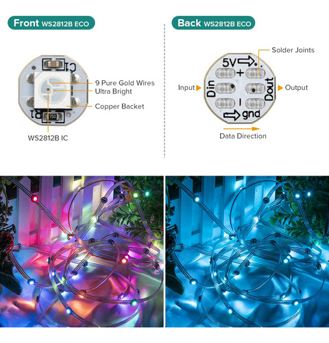 Led Pixel Rgb Direccionables Para Arduino 100 Unidades
