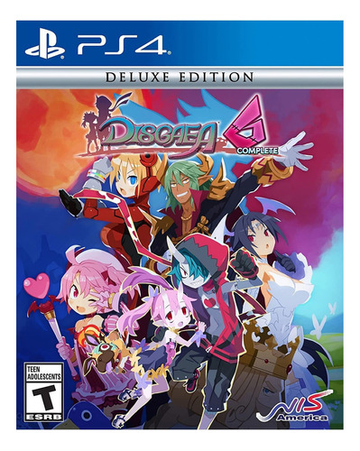 Disgaea 6 Complete Deluxe Edition Ps4 Midia Fisica