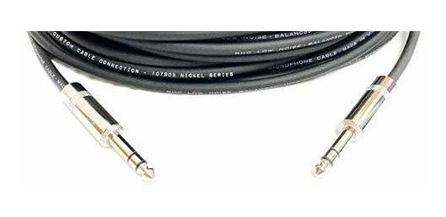 Cable Balanceado 6.35mm Trs A 6.35mm Trs, 75 Pies