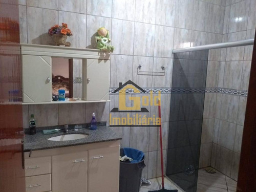 Casa Com 3 Dormitórios À Venda, 140 M² Por R$ 410.000 - Parque Residencial Cândido Portinari - Ribeirão Preto/sp - Ca0934