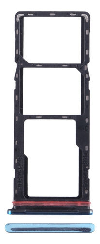 Kt Bandeja De Tarjeta Sim + Sim Azul Para Tecno Spark 8t