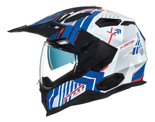 Casco Para Moto X Nexx Helmets Vehicle Se Talla L Color Azul