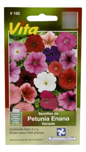 Semillas De Petunia Enana 0.2 Gr