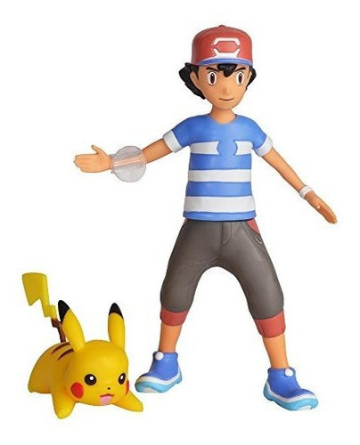 La Figura De Accion De Pokemon De 4.5 Pulgadas De Batalla, C