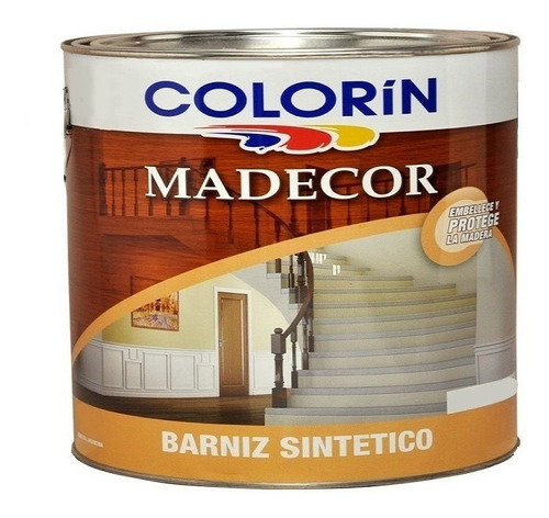 Barniz  Colorin Madecor  Satinado  1 Lts - Alfa Pinturerias 