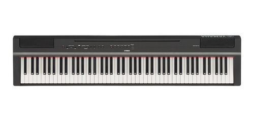 Imagem 1 de 2 de Piano Digital Yamaha P-125b Preto Portátil