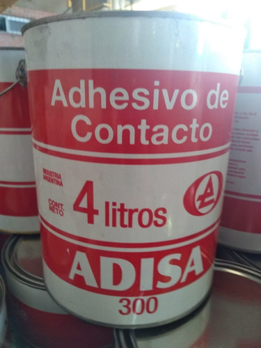 Adhesivo De Contacto Adisa 300 Reforzado 4 Lts Rambla