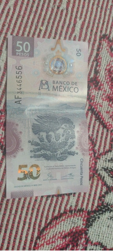 Billete Nuevo De 50 Pesos 