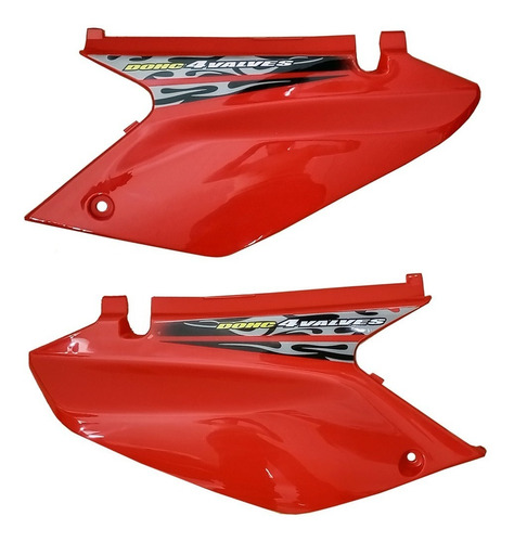 Cachas Laterales Honda Xr 250 Tornado Con Calcos X2 Nsr Moto