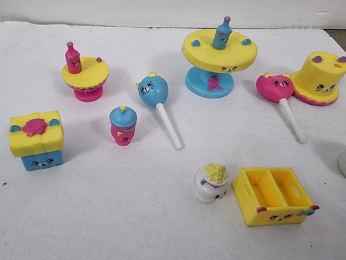 Shopkins Happy Places Party Kitty. Usado. No Envio (Usado)