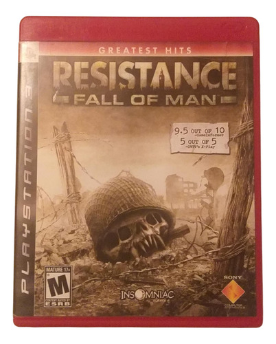 Juego Fisico Ps3 - Resistance - Fall Of Man -+ Manual (Usado)