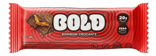 Barra De Proteína Bombom Crocante Bold Bar