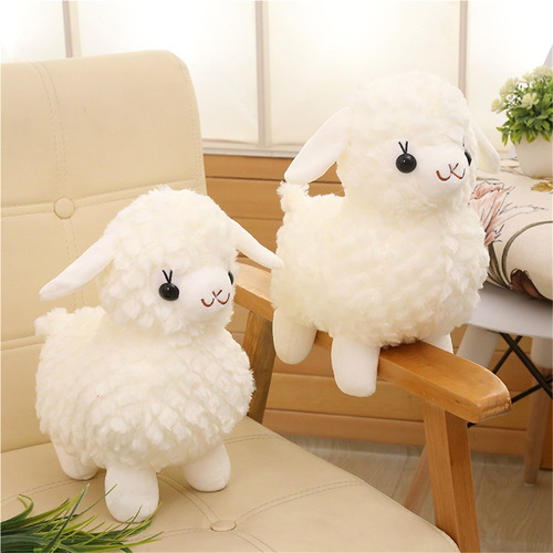 Boneca De Pelúcia Fofa De Ovelha Alpaca De 35 Cm, Besta