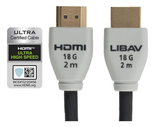 Liberty Av Zero-g 18g Serie De Cable Hdmi De Velocidad Súper