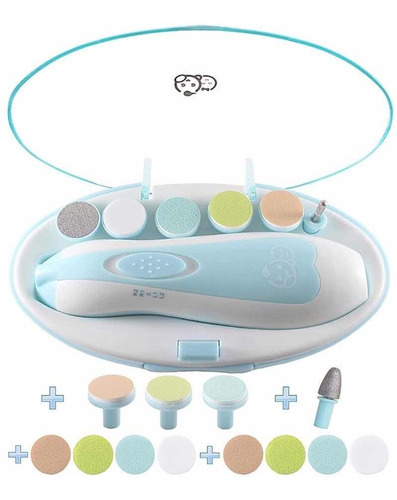 Kit De Lima De Uñas Para Bebes Royal Angels Con Luz
