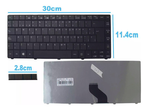 Teclado Acer E1-471/e1-421/e1-431/e1-451g/3810t/3811t/4810t