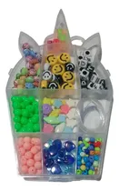 Comprar Caja Set Creativa Kit Armar Pulseras Collares Bijou Cuentas