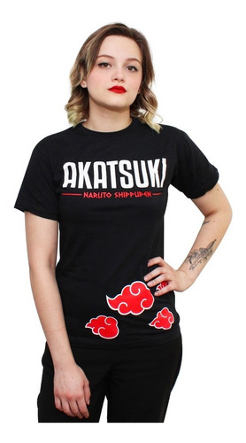 Camiseta Anime Akatsuki Naruto Shippuden - Original