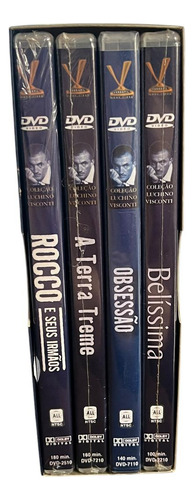 Box 5 Dvds Luchino Visconti Volume 1 Versátil Lacrado