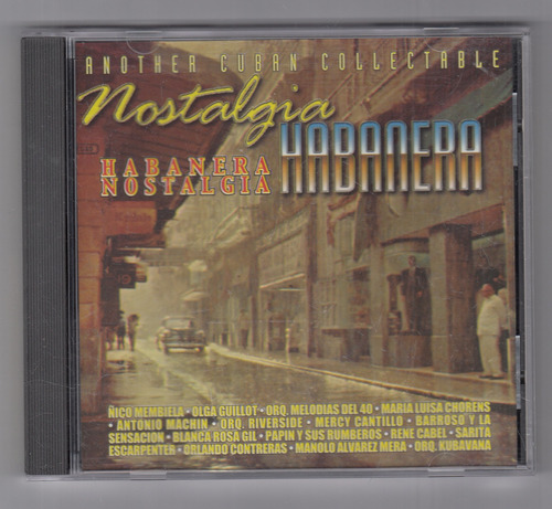 Nostalgia Habanera Varios Artistas Cd Original Usado Qqc. Mz