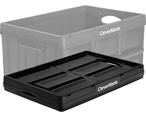 Clevercade Clevercrates Contenedor De Almacenamiento Plegabl