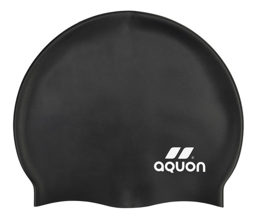 Gorro Natacion Aquagym Silicona Larga Duracion Pileta Color Negro Tamaño Universal