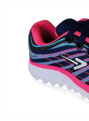 Tenis Box Infantil Feminino Sola Alto Color - Bk1301 Marinho