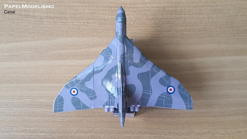 Vulcan B Mk2 - Modelo Em Papel 1x300 Papel Modelismo