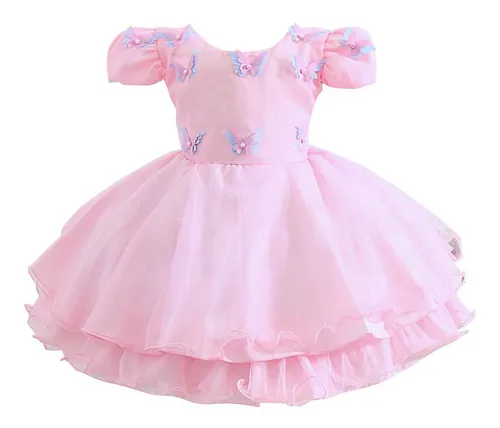 Vestido rosa para festa de 1 ano sales